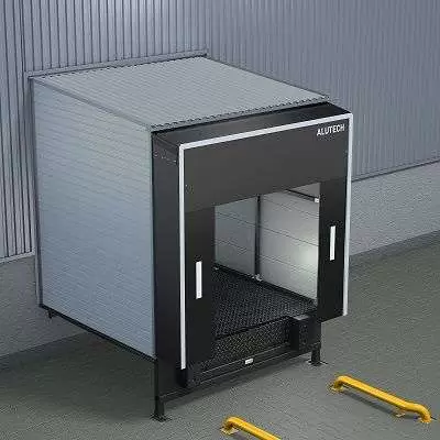 Перегрузочный тамбур DH с обшивкой сэндвич-панелями